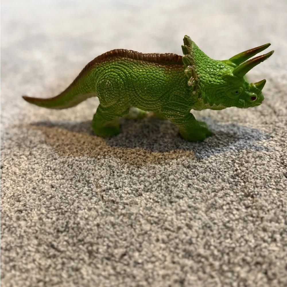 1997 Triceratops Dinosaur Dino Figure Made in China